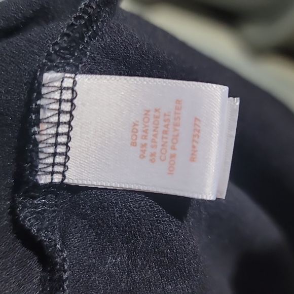 LC Lauren Conrad Bell Sleeve Black Sheer Dress - Picture 5 of 8